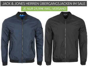 Bild zu Jack & Jones Jacke Justin in verschiedenen Farben für je 24,99€