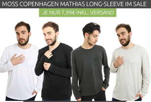 Bild zu MOSS COPENHAGEN Mathias Herren Long-Sleeve für je 7,99€