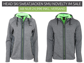 Bild zu Head Ski Sweat-Jacken ab 24,99€ inklusive Versand