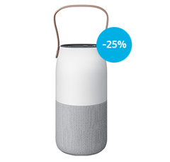 Bild zu Samsung Bottle Bluetooth Lautsprecher mit 360-Grad Surround-Sound und Lichteffekte für 48,67€