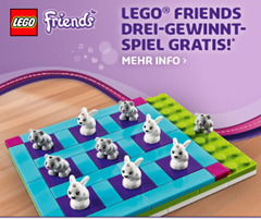 Bild zu “Lego Friends Drei-gewinnt Spiel” gratis (Vergleich 11,98€) beim kauf eines Lego Friends Artikels (ab 4,99€ zzgl. 3,50€ Versand)