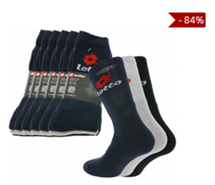 Bild zu 18er Pack Lotto Tennis-Socken für 13,99€ inklusive Versand