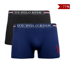 Bild zu 2er Pack U.S. POLO ASSN. Herren Boxershorts für 9,99€