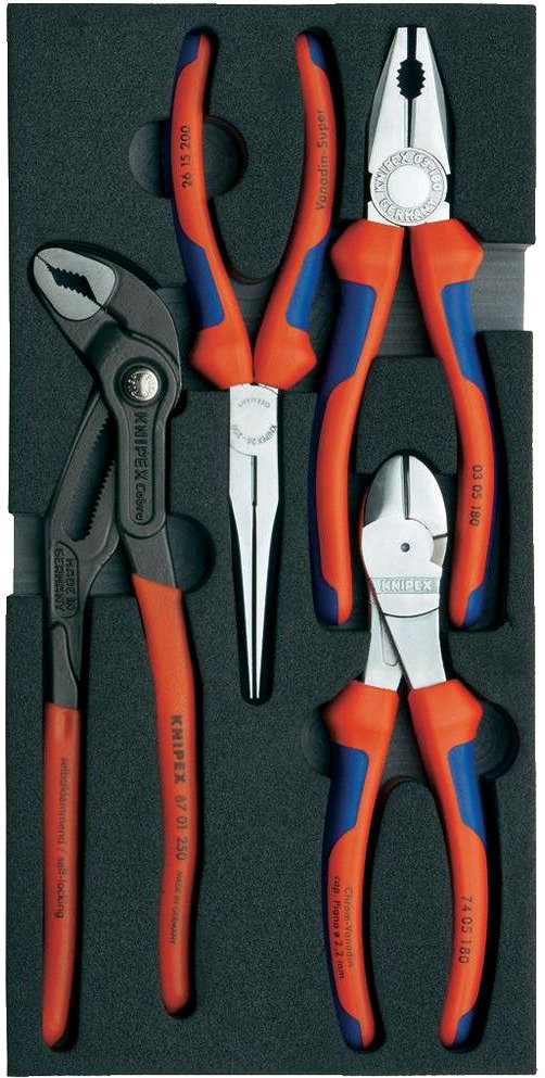 Bild zu 4-teiliges Knipex Basic Zangensatz für 47,99€