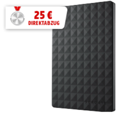 Bild zu SEAGATE 3 TB Expansion Portable, Externe USB 3.0 Festplatte, 2.5 Zoll für 86€ (Vergleich: 111€)