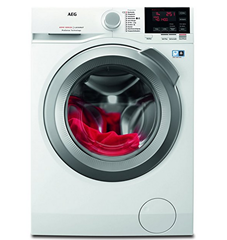 Bild zu AEG LAVAMAT L6FBA68 Waschmaschine 8kg / A+++ / 1600 UpM / Mengenautomatik / Startzeitvorwahl / weiß / Frontlader für 449,10€