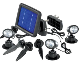 Bild zu Solar-Spot LED Kalt-Weiß Renkforce Gartenbeleuchtung für 22,98€