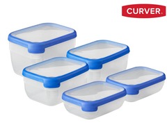 Bild zu 5- teilige Set von Curver Grand Chef Frischhaltedosen für 18,90€ inkl. Versand (Vergleich: 26€)