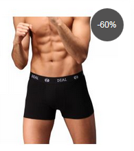 Bild zu 6er Pack D.E.A.L. Boxershorts für 12,12€ oder 12er Pack für 20,12€