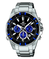 Bild zu Casio Edifice – Herren-Armbanduhr mit Analog-Display und Massives Edelstahlarmband – EFR-534D-1A2VEF für 74,96€