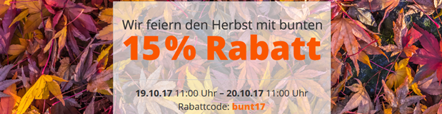 Bild zu DailyDeal: 15% Rabatt auf (fast) alle Deals