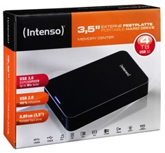 Bild zu Intenso HDD externe Festplatte Memory Center (4TB USB 3.0)  für 95€ inkl. Versand€ (Vergleich: 107,73€)