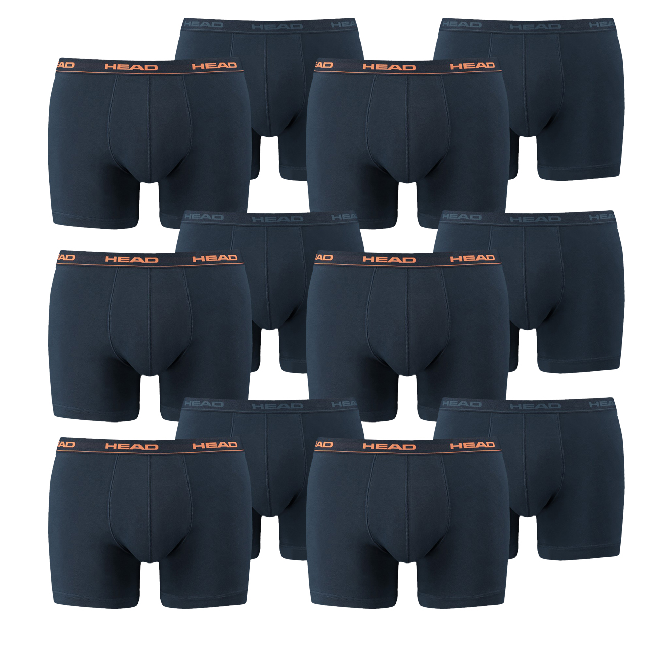 Bild zu 12 Basic Boxershorts von Head für 39,95€ (Vergleich: 48,99€)