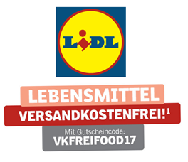 Bild zu Lidl: ab 15€ alle Lebensmittel (+ Drogerie etc.) versandkostenfrei bestellen