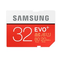 Bild zu Samsung EVO Plus 32GB SDHC (microSD) Speicherkarte für 7,98€