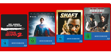 Bild zu MediaMarkt: 12 verschiedene Blu-rays als Steelbook für je 6€ inklusive Versand