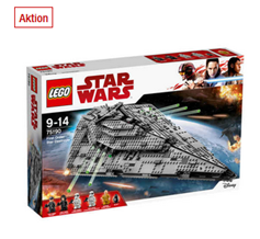 Bild zu LEGO Star Wars First Order Star Destroyer 75190 ab 112,49€