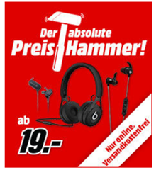 Bild zu [bis morgen früh] Kopfhörer günstig bei MediaMarkt, so z.B. BEATS EP Kopfhörer für 49€ (Vergleich: 66,01€)