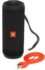 Bild zu T-Online: JBL Lautsprecher Flip 4 schwarz (kabellos, Bluetooth) für 88€ inkl. Versand (Vergleich: 94,90€)