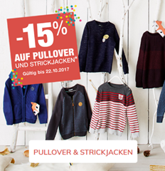 Bild zu vertbaudet: 15% auf Pullover & Strickjacken + 10€ Newslettergutschein