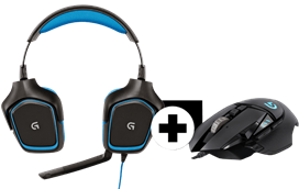 Bild zu LOGITECH G430 Gaming Headset + G502 Gaming-Maus für 55€ inkl. Versand (Vergleich: 92,99€ )