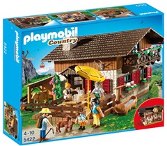 Bild zu PLAYMOBIL Country Almhütte 5422 für 26,44€ inkl. Versand (Vergleich: 35,99€)