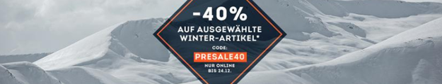 Bild zu SportScheck: 40% Rabatt auf Winter Artikel