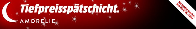 Bild zu Tiefpreisspätschicht bei MediaMarkt mit Angeboten von AMORELIE