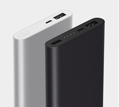 Bild zu XIAOMI 10.000mAh Powerbank 2 “ultra-slim” für 11,33€