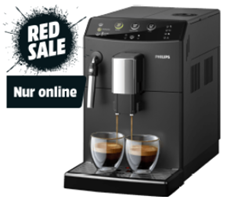 Bild zu PHILIPS HD 8827/01 Kaffeevollautomat Schwarz (Keramikmahlwerk, 1.8 Liter Wassertank) für 234€