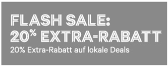 Bild zu Groupon: 20% Rabatt auf einen lokalen Deal