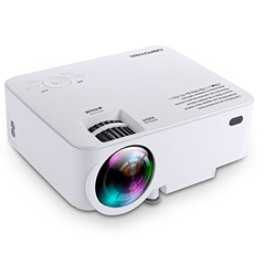 Bild zu DBPOWER Mini Projektor/Beamer (1500 Lumen /1080P) für 52,99€