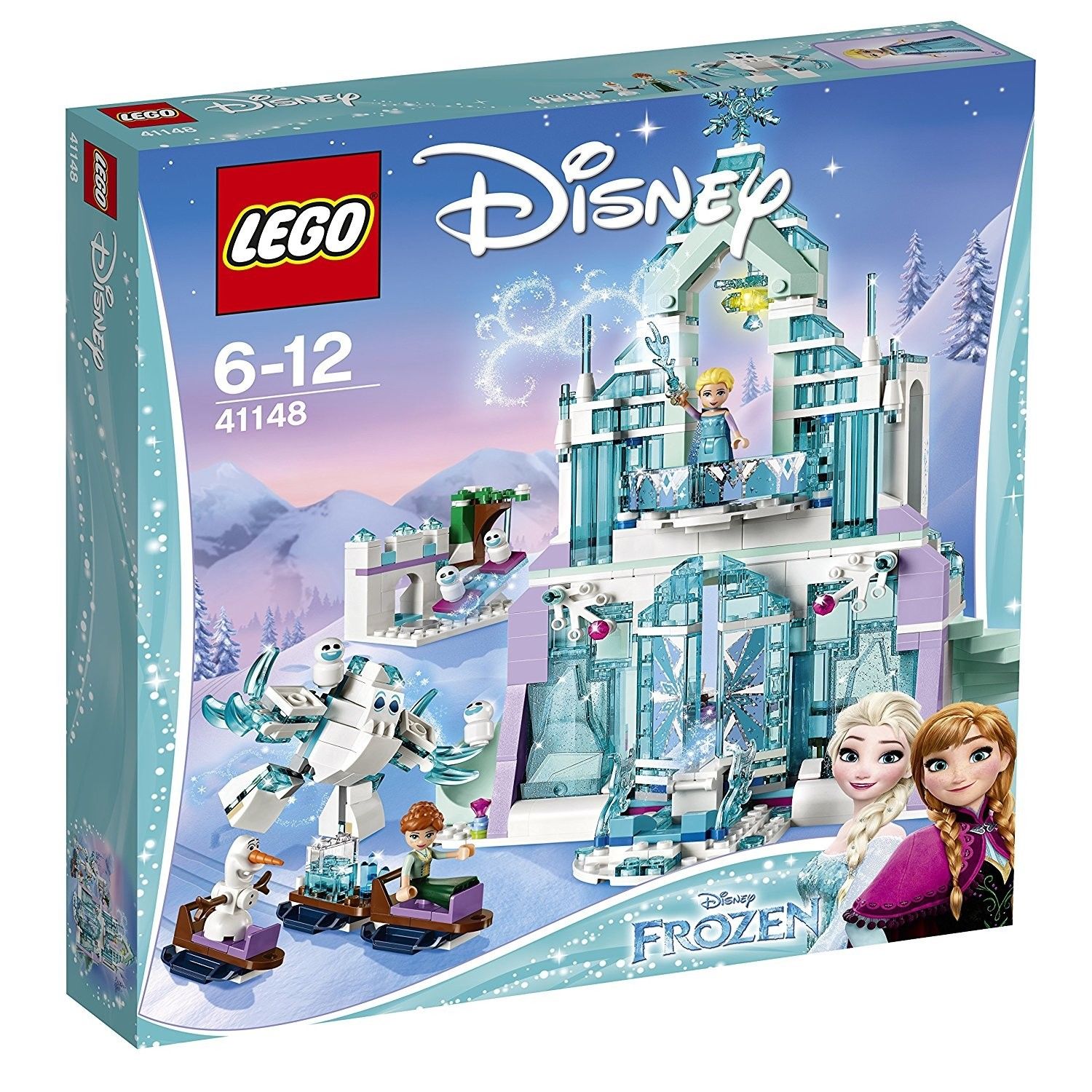 Bild zu Lego Disney Frozen – Elsas magischer Eispalast (41148) für 42,46€ (eBay Plus Mitglieder)