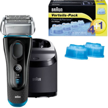 Bild zu Herren Elektrorasierer Braun Series 5 5190cc inklusive 7 Reinigungskartuschen für 114,90€ (eBay Plus Mitglieder)