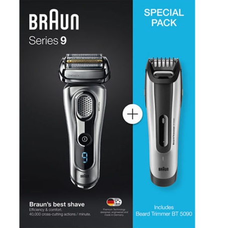 Bild zu Elektro-Rasierer Braun Series 9-9260s und Beardtrimmer BT 5090 für 169,99€ (eBay Plus Mitglieder)