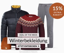 Bild zu Engelhorn Sport: 15% Extra-Rabatt auf Winterbekleidung