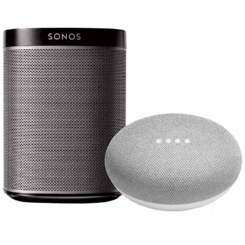 Bild zu Sonos Play:1 inklusive Google Home Mini für 179€, Doppelpack inkl. Google Home Mini für 328€ (164€/Play1) oder Play One inkl. Google für 229€