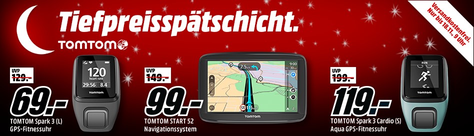 Bild zu Media Markt Tiefpreisspätschicht mit reduzierten TomTom Produkten