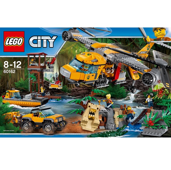 Bild zu Lego City Dschungel-Versorgungshubschrauber (60162) für 95,69€ (Vergleich: 124,39€)