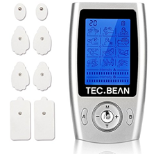 Bild zu TEC.BEAN Mini TENS Massagegerät mit 12 Modi und 8 Elektrodenpads für 22,99€