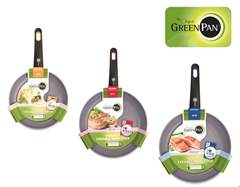 Bild zu Greenpan Siena 3D Bratpfannenset (20, 24 und 26 cm) für 48,90€