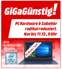 Bild zu [Top] MediaMarkt: Notebooks, Hardware & Zubehör zu guten Preisen