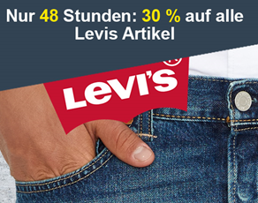 Bild zu Jeans Direct: 30% Extra-Rabatt auf alle Produkte von Levis