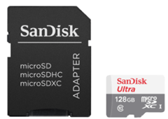 Bild zu SANDISK Ultra® micro-SDXC Speicherkarte 128 GB für 29€