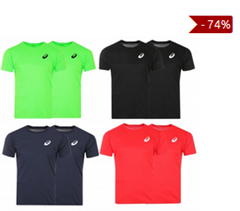 Bild zu 2er Pack asics Herren Sportshirt Laufshirt ab 17,99€