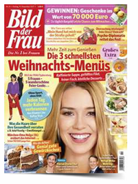 Bild zu Jahresabo “Bild der Frau” dank 15€ Sofort-Rabatt für 68,20€ + z.B. 70€ Amazon.de Gutschein als Prämie