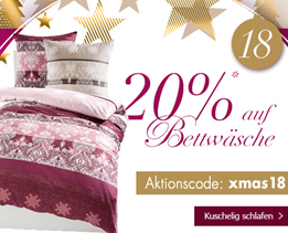 Bild zu [Top] Karstadt: nur heute 20% Rabatt auf Bettwäsche