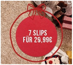 Bild zu Hunkemöller: 7 Slips für 26€ zzgl. eventuell 4,95€ Versand