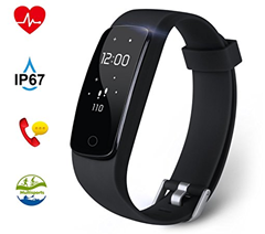 Bild zu Fitness Tracker Aneken mit Herzfrequenzmesser, Schrittzähler, Schlaf-Monitor usw. für 25,19€