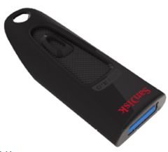 Bild zu SANDISK Cruzer Ultra USB-Stick 64 GB für 11€